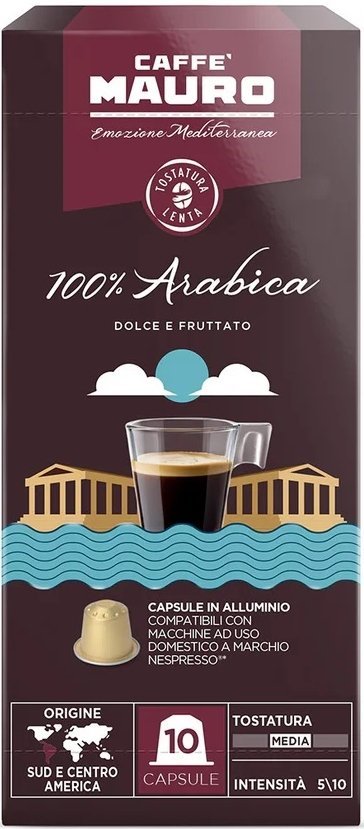 Mauro Caffé 100% Arabica kapsle pro Nespresso 10 ks