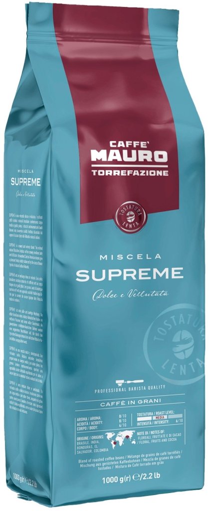 Mauro Supreme 1 kg zrnková káva