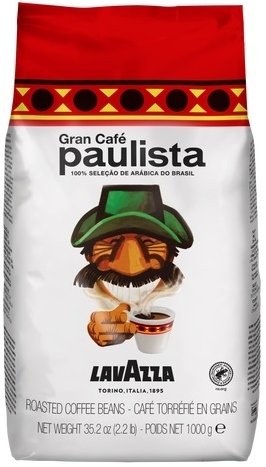 Lavazza Gran Café Paulista 1 kg zrnková káva