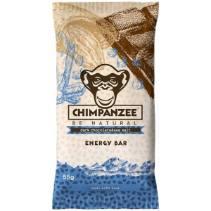 Chimpanzee Energy Bar hořká čokoláda a mořská sůl 55 g