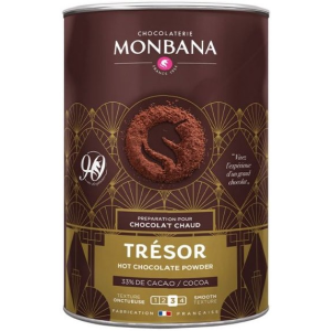 Monbana horká čokoláda Tresor 1 kg